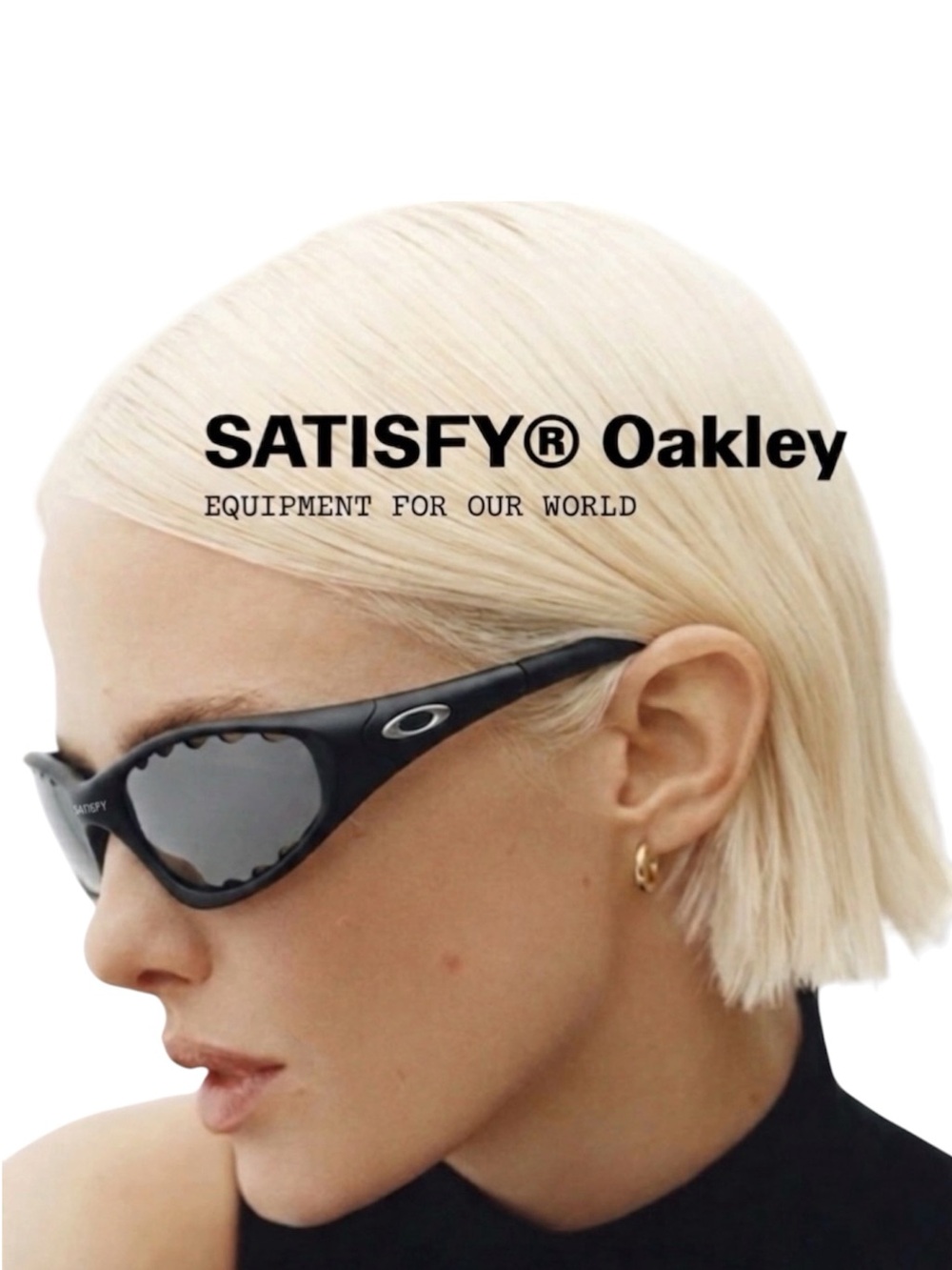 🔥NWT SATISFY x OAKLEY Straight Jacket  99 (READY TO SHIP) 100% AUTHENTIC